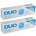 DUO Striplash Adhesive Clear, for Fake Strip Lash, 0.5 oz, 2-Packs