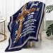 Gifttweave Christian Gifts for Men - Religious Throw Blanket with Bible Verse 60"x50", Religious Gifts for Man Dad Grandpa Pastor Husband Boyfriend, Man of God Gift for Men.