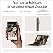 Google Pixel Fold – Android-5G-fähiges-Smartphone ohne SIM-Lock mit Tele- und Ultraweitwinkelobjektiv – Faltbares Display – Freihändig Videos ansehen und erstellen – Obsidian, 512GB