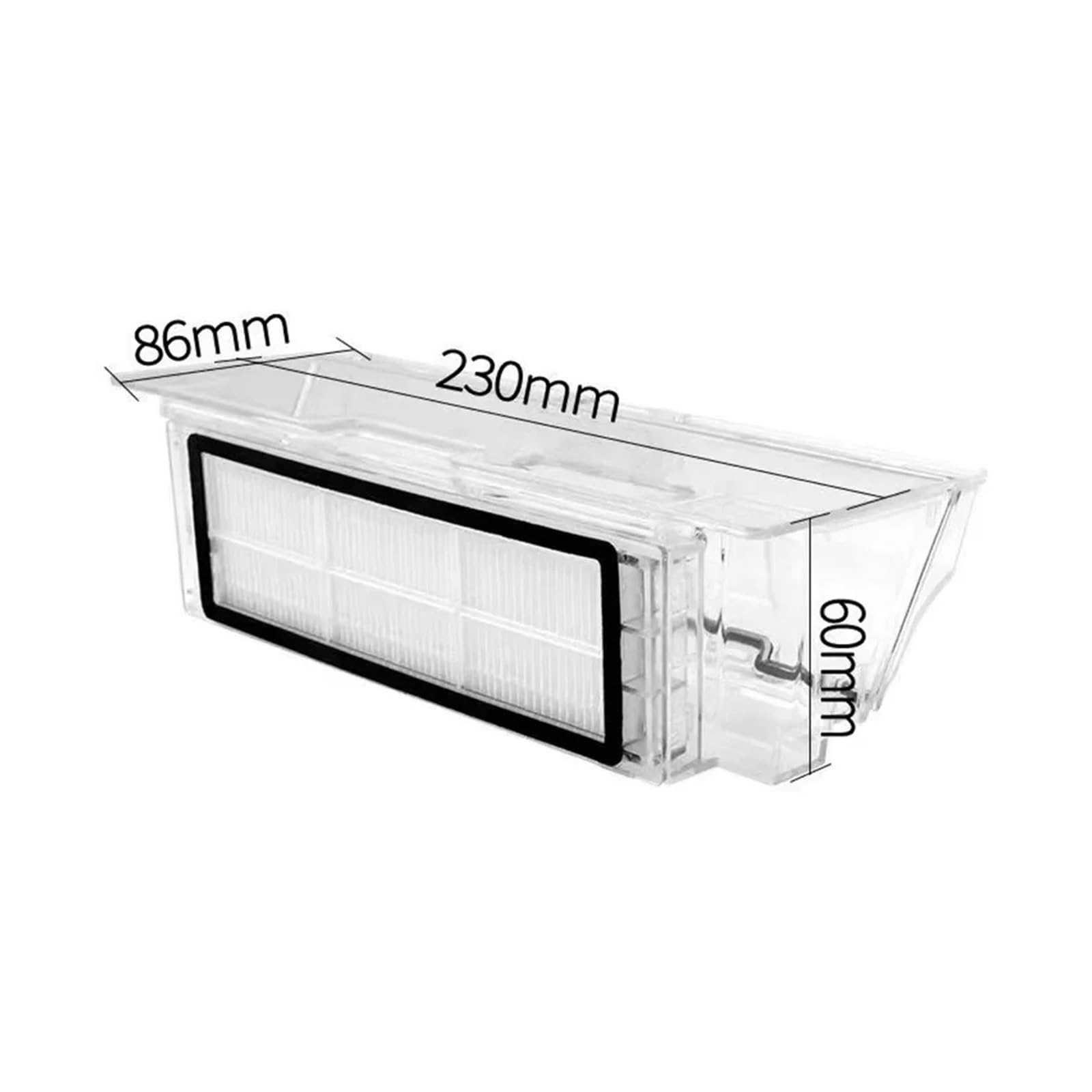 Caja De Polvo Con Filtro For Robot Aspirador