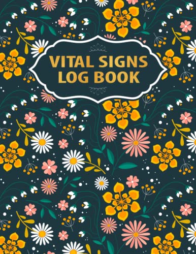 Vital Signs Log Book: Helps to track all of the vital signs Weight, Heart rate, Temp, Blood sugar, Blood pressure & Oxygen Level in one place. It is a personal health record keeper