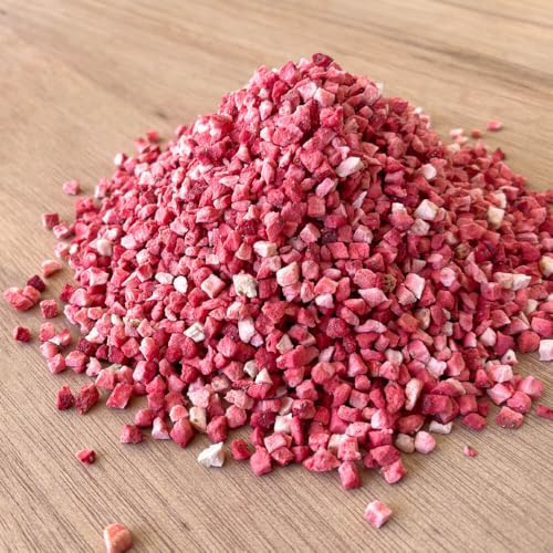 napnap(ナップナップ) 砂糖不使用 ドライフルーツ いちご 50g 苺 ダイスカット 6mm サクサク食感 大容量 製菓 フリーズドライ 乾燥 お菓子 グラノーラ シリアル 砂糖不使用 無添加 おやつ フルーツ 果物 中国産 (50g×1袋)