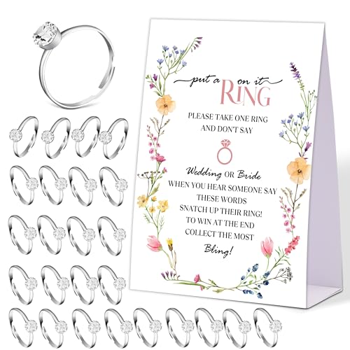 Boho Wildflowers Don't say Bride or Wedding Game, Put a...