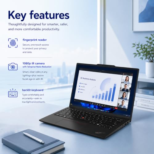 Image of Lenovo ThinkPad X1 Carbon, 14 inch FHD+, Ultra 5 125U, 16GB DDR5, 512GB SSD