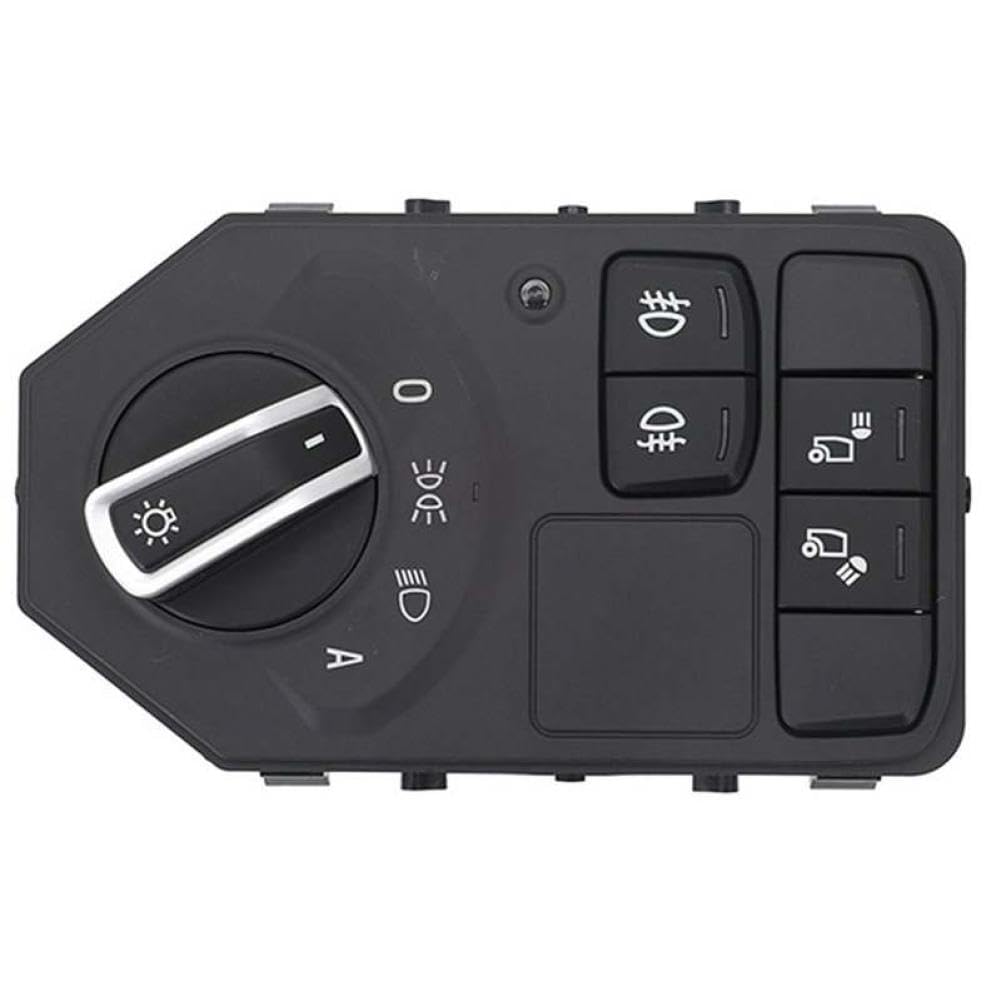 Control Switch Headlight Switch 2558586 Compatible with Hedlamp Hedge Lamp Control Unit