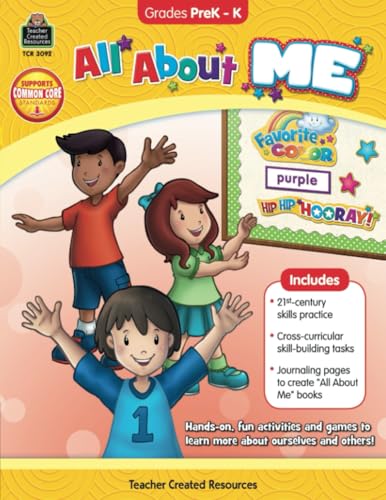 All About Me Grade PreK-K: Prek-K