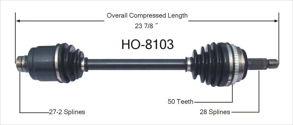 acha Amazon.com: SurTrack HO-8103 CV Axle Shaft : Automotive
