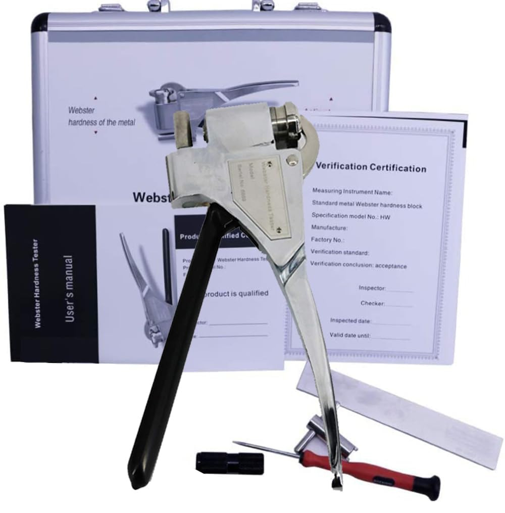 Webster Hardness Tester Aluminum Alloy Webster Hardness Tester for Aluminum Alloy Measuring Scope 0-20HW