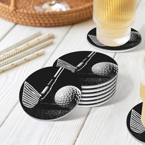 Dessous de verre en céramique chic avec support métallique décoratif - 3