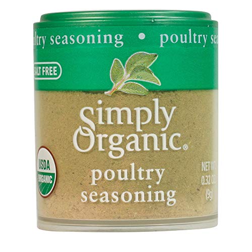 Simply Organic Poultry Seasoning, Certified Organic | 0.32 oz