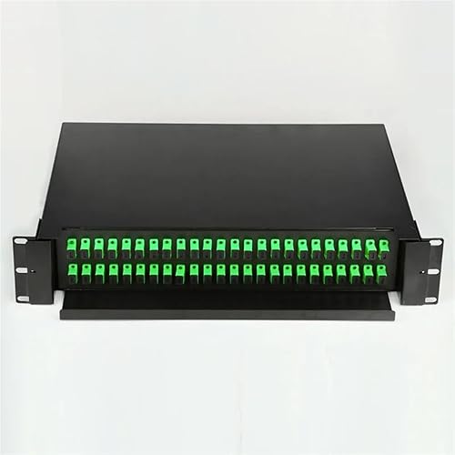 NHBQPOG 48 Port Optical Fiber Terminal Box Fiber Patch Panel SC FC LC Pigtail OD
