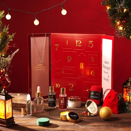 Birthday Gifts for Her, 12 Day Beauty Surprises, Wedding Gifts for Adults, Birthday Gifts for Women & Men, Anniversary Ideas, Beauty & Spa - Bath & Body Care Gift Set - Image 5