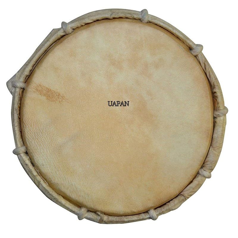 Image of UAPAN Damru Indian Musical Instrument /Pooja Articles /Home Decor & Kids Toys(6 inch)