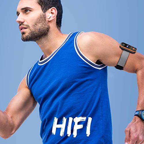 Image of AGPTEK 64GB MP3 Player with Clip, A65 Bluetooth 5.3 Music Player for Sports | with FM Radio, Voice Recorder for Running, Supports up to 128GB TF Card, Orange