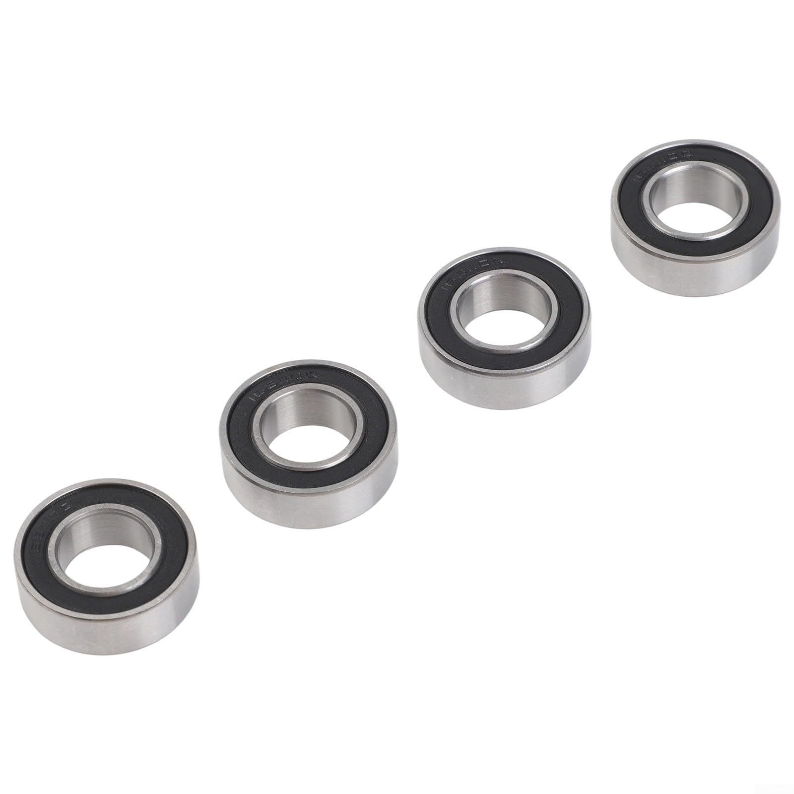 Lot de 4 roulements de vélo 1631102RS 16 x 31 x 10 mm avec ABEC 1 et construction en acier