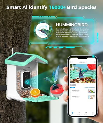 Bird-Feeder-with-Camera-4K-HD-AI-Identify-Bird-Species-Smart-Solar-Powered-Bird-Feeder-Auto-Capture-Bird-Motion-Detection-for-Watching-Camera-Bird-Feeders-Present-for-Bird-Lovers Bird Feeder with Camera 4K HD AI Identify Bird Species Smart Solar Powered Bird Feeder Auto Capture Bird Motion Detection for Watching Camera Bird Feeders Present for Bird Lovers