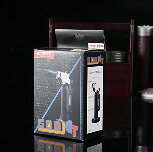 QIANGUANG Jet Flamme Fackel Feuerzeug Wieder auffüllbar Kochen Kulinarische Küchen Schlag Butan Fackel Creme Brulee… – Bild 8