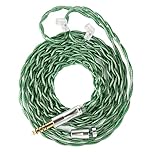 keephifi KBEAR Aegis 120cm HiFi Headphone Upgrade Cable, IEM Cable, 4 Cores Silver Plated Earphone Cable for KZ EDX PRO/DQS/ZSN PRO X/ ZS10 PRO C-CA CRA/ C10 PRO KBEAR Storm (2Pin-QDC, 4.4mm Plug)