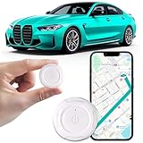 GPS Tracker for Vehicles,Mini Portable GPS Tracker Hidden Magnetic Tracker Real-Time Tracking Global Coverage for Car,Pets,Elderly,and Kids No Subscription No Monthly Fee No SIM Card Required