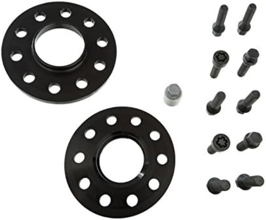 H&R Wheel spacers B957161-18 2x18mm 5x130 Compatible with Porsche 911, Boxster, Cayman, Panamera