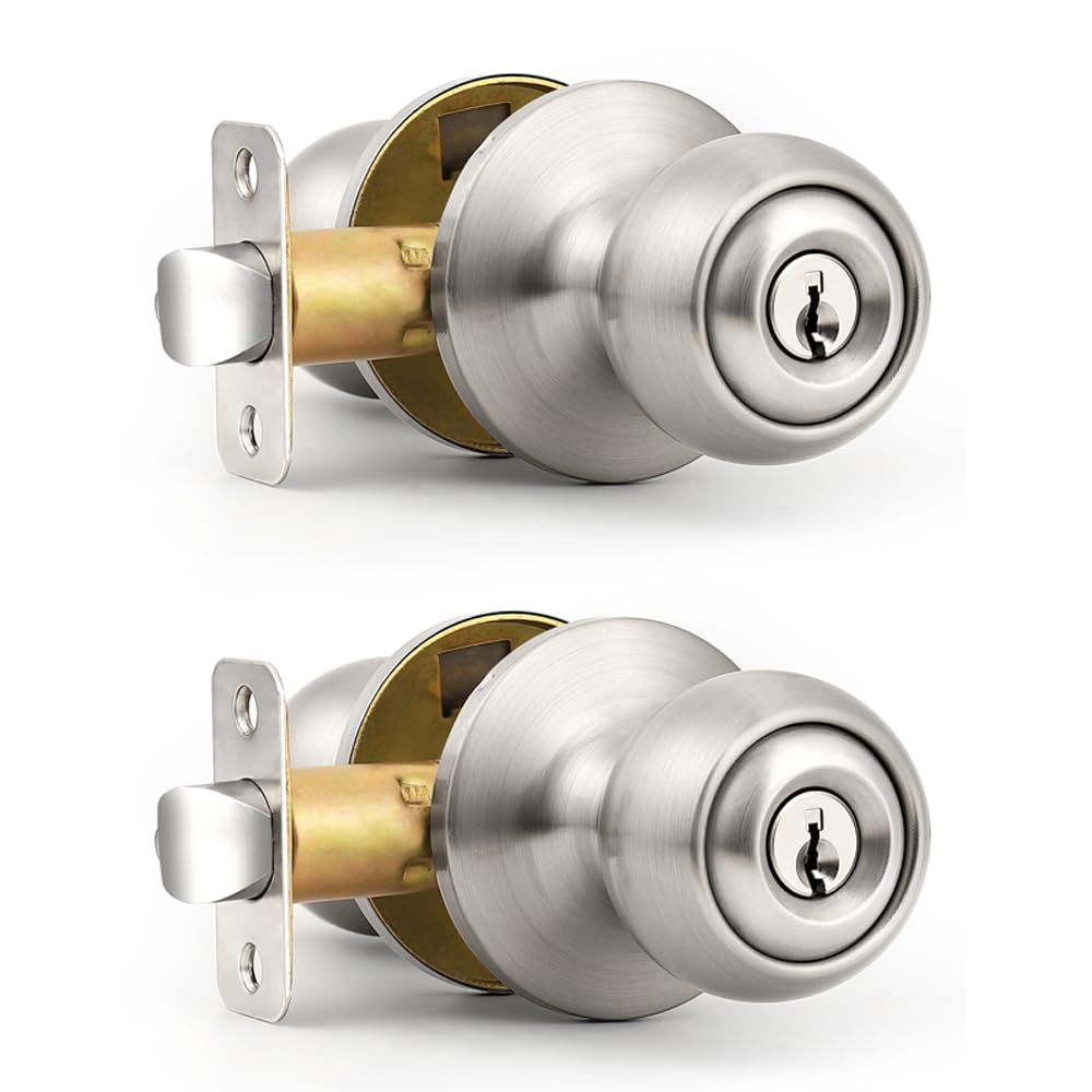 Probrico Keyed Alike Door Knobs - 10 Pack -9