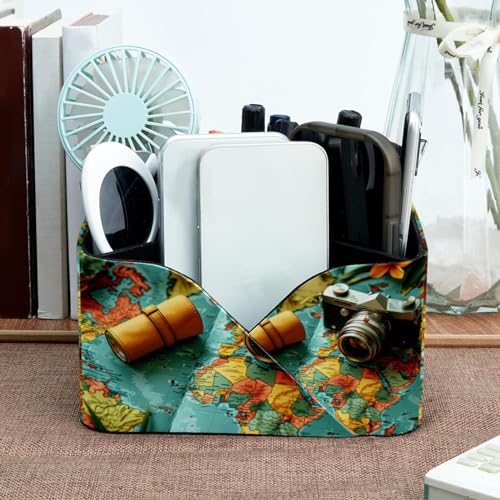 Boîte de rangement stylos et cosmétiques rectangulaire pour libérer de l'espace
