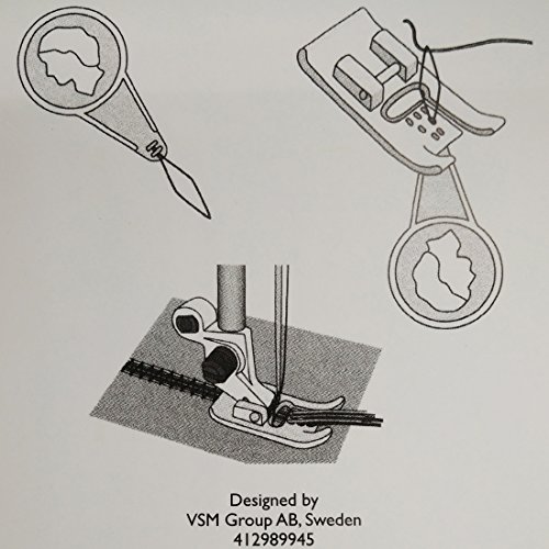 Prensatelas HONEYSEW 7 Canal para Cording miniatura 3