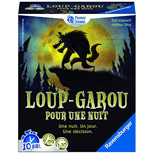 Preisvergleich Produktbild Ravensburger 26681 Loup garou Pour UNE nuit Gesellschaftsspiel (französische Ausgabe)