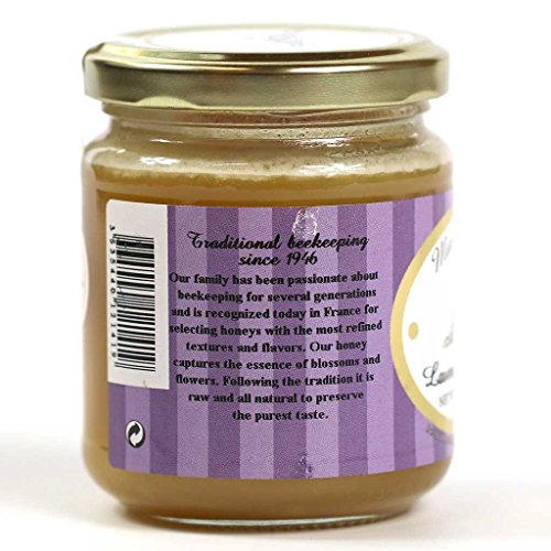 Manoir des Abeilles Miel de Lavanda en frasco de vidrio 250g miniatura 3