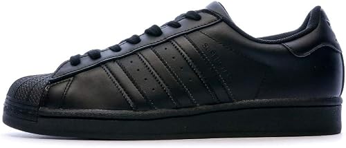 Superstar, cuir noir bout coquille adidas