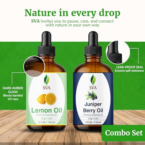 Aceite Esencial Limón y Bayas de Enebro 4oz Combo miniatura 7