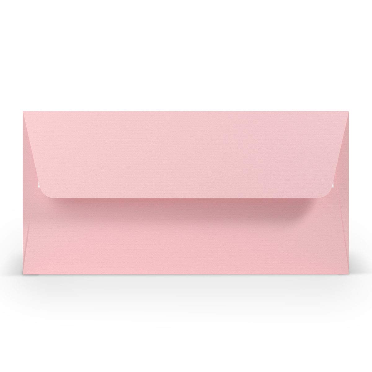 PAPERADO 250 kopert DIN długiej/DL samoprzylepne - flamingi prążkowane - 100 g/m² koperta bez okienka 22 x 11 cm - koperty z klejem, szeroka klapa