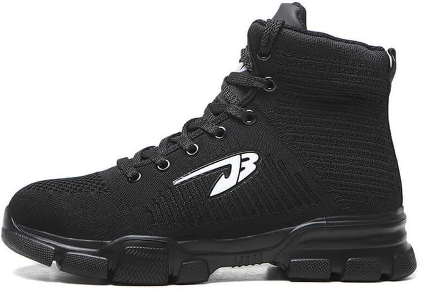 INDESTRUCTIBLE J3 Work Shoes – Breathable Steel Toe Safety Shoes, Lightweight, Puncture Resistant, Flexible with Cushioned Midsole J3 Black US10 | EU44