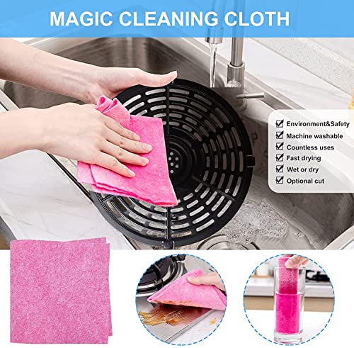 5Qt Round Air Fryer Grill Crisper Plate Tray For Powerxl Gowise Usa Air Fryers, 8.74In Upgraded Double-Layer Coating Air Fryer Grill Plate Pan Griller Rack Grate Insert For 5 Quart Air Fryers #TOP3