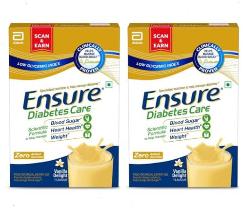 Insure Vanilla Energy Drink Mix 375g Pack of 2