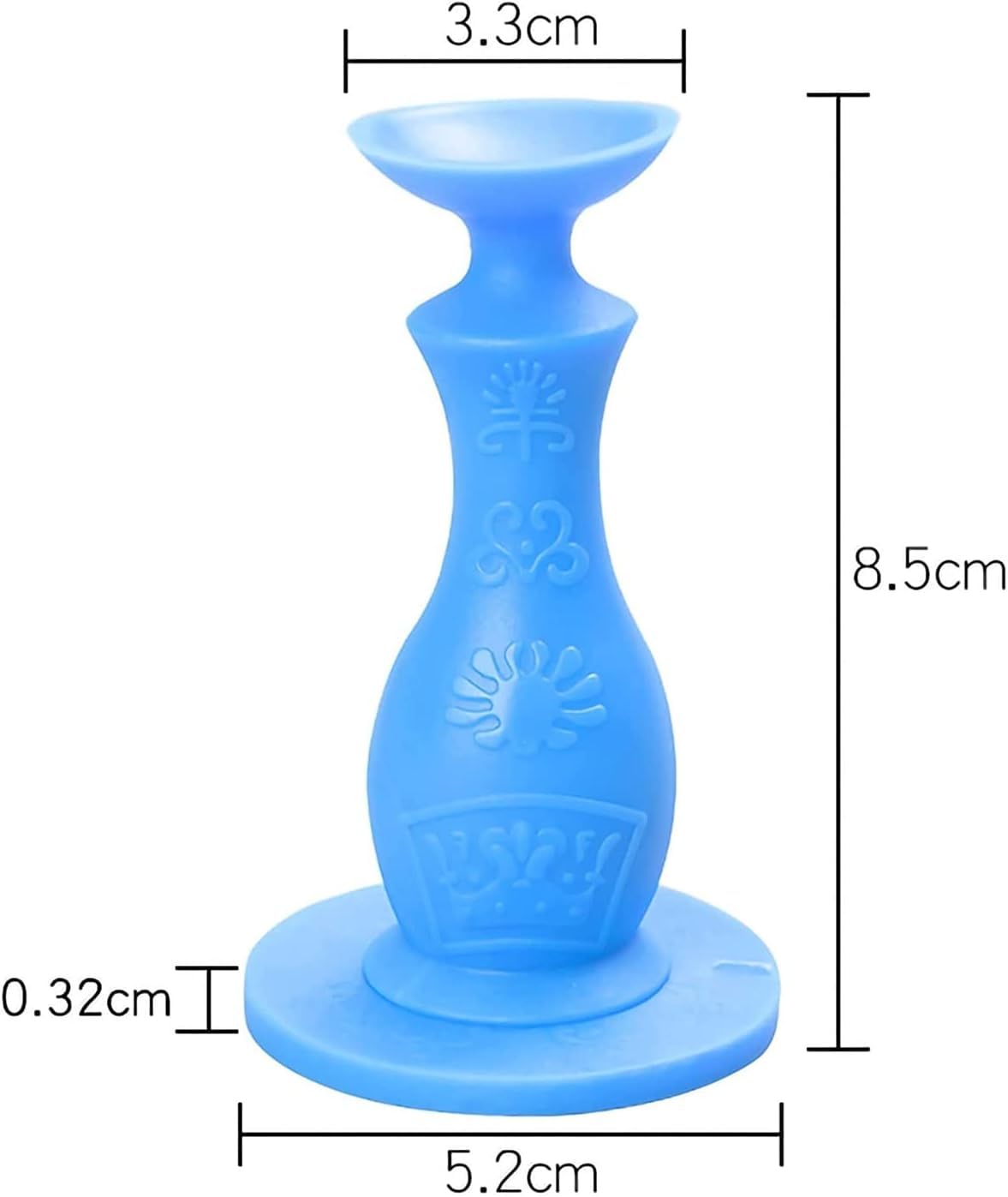Magnetyczne odbojniki do drzwi, odbojnik do drzwi Bezdotykowy odbojnik do drzwi z antypoślizgowym gumowym klinem wykonanym z gumy Odbojniki do drzwi szafki do klamki, drzwi do kuchni, biura (kolor: po