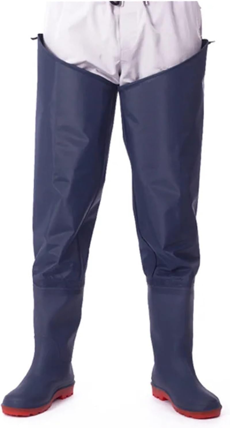 High Fishing Waders Half Water Pants Wear-Resistant Long Rain Boots for Shoes Non-Slip Clothes