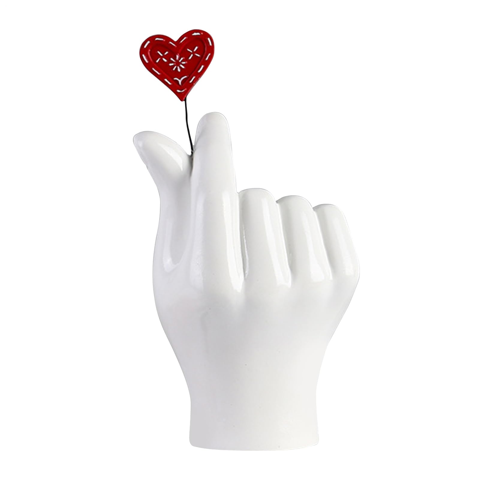 Sculpture de Doigt Évocatrice pour une Décoration d'Intérieur Romantique