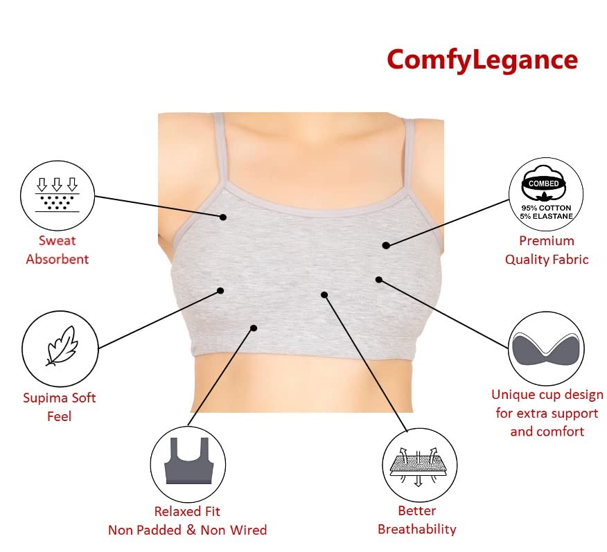 Image of Sports Premium Dual Layered Bra for Girls and Women