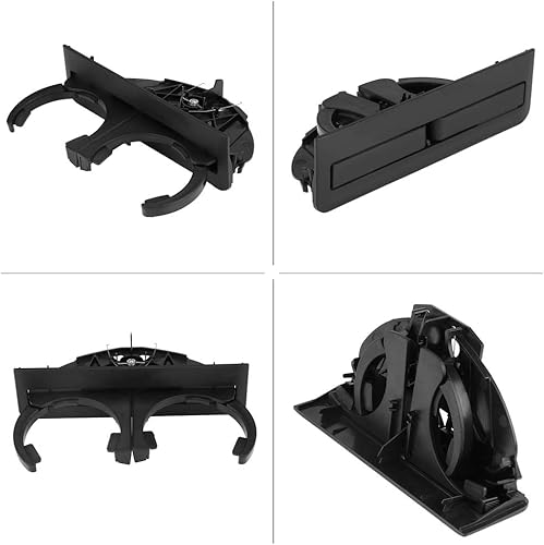 Miniatura 5 de Portavasos trasero, soporte plástico del sostenedor de la taza posterior OE: 51168184520 cabido para E39 528 525 520 530 528 540 M5