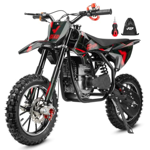 Image of FRP FX40 Gas Dirt Bike for Teens 40cc 4-Stroke Dual Disc Brake Off Road