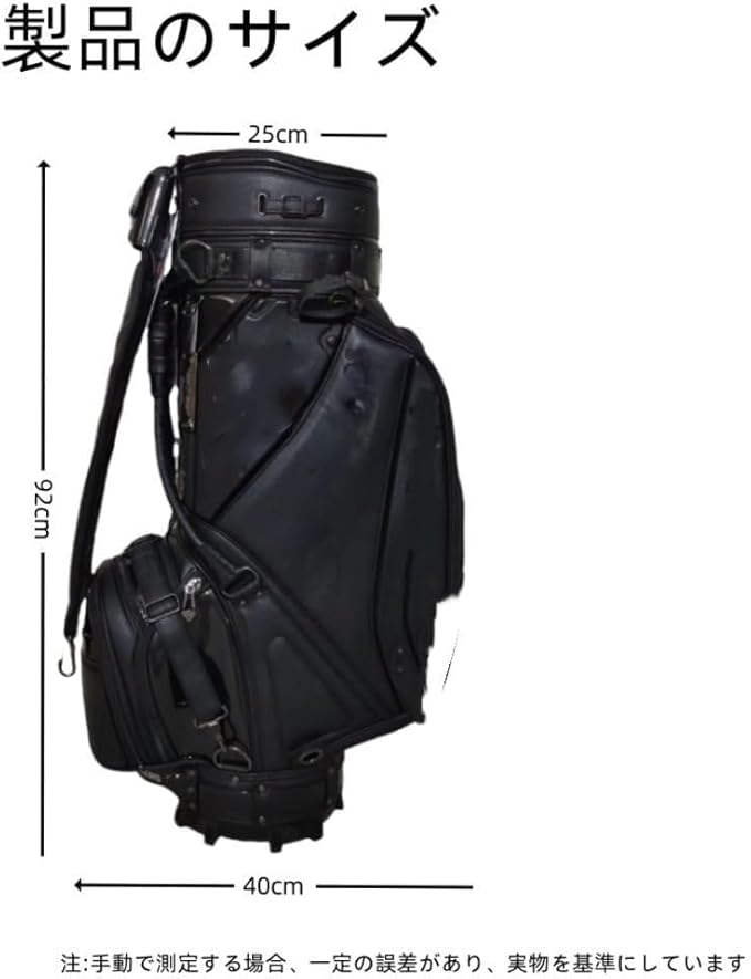 Amazon.co.jp: [pisipe] PU レザー スポーツ ゴルフ バッグ メンズ