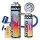 Cool5 Summer AC Recharge + Öl KIT - Klimaanlagen-Reparaturset - Kältemittel-Gas-Ersatz mit Öl (R1234yf Gas-Ersatz) mit Messschlauch + Adapter YF - für Autos ab Baujahr 2017, 290g + Refreshing Bomb