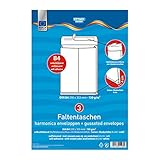 Stylex 3 Faltentaschen B4 ohne Fenster Selbstklebend