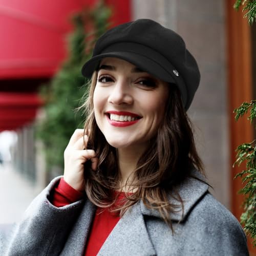 Sombrero Cuatro Estilos de Lana para Mujer miniatura 4