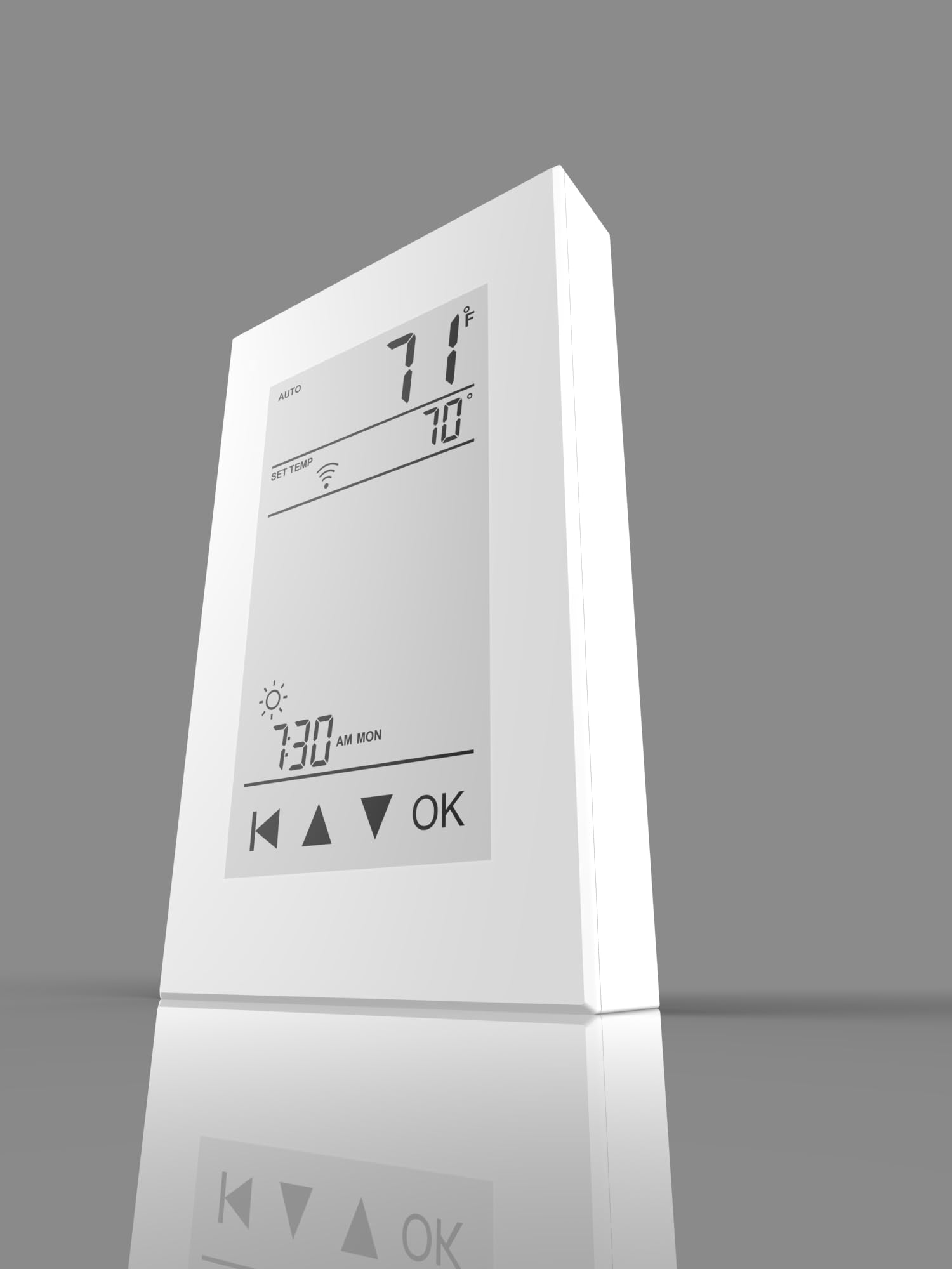 QuietWarmth ThermaeGH Smart Home/termostato WiFi con control de calor radiante GFCI integrado de 120 V o 240 V con sensor de suelo
