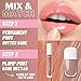 POP Beauty PLUMP POUT | BARE NECTAR - Plumping Lip Oil and Hydrating Lip Gloss | Long Lasting Nourishing Lip Glow Oil, Non-Sticky