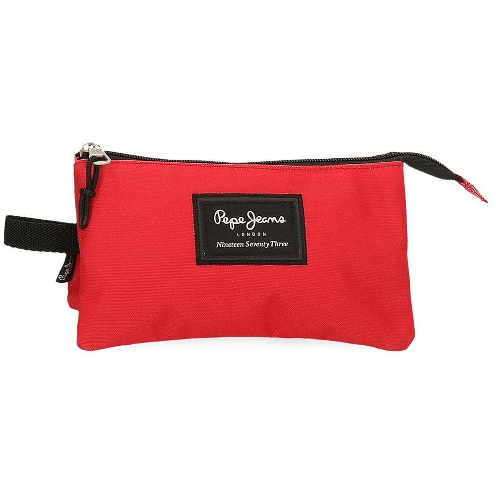 Pepe Jeans Aris Triple Case, Red, Triple Case