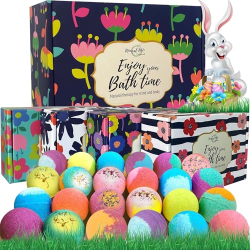 24 Organic Bath Bombs Gift Set