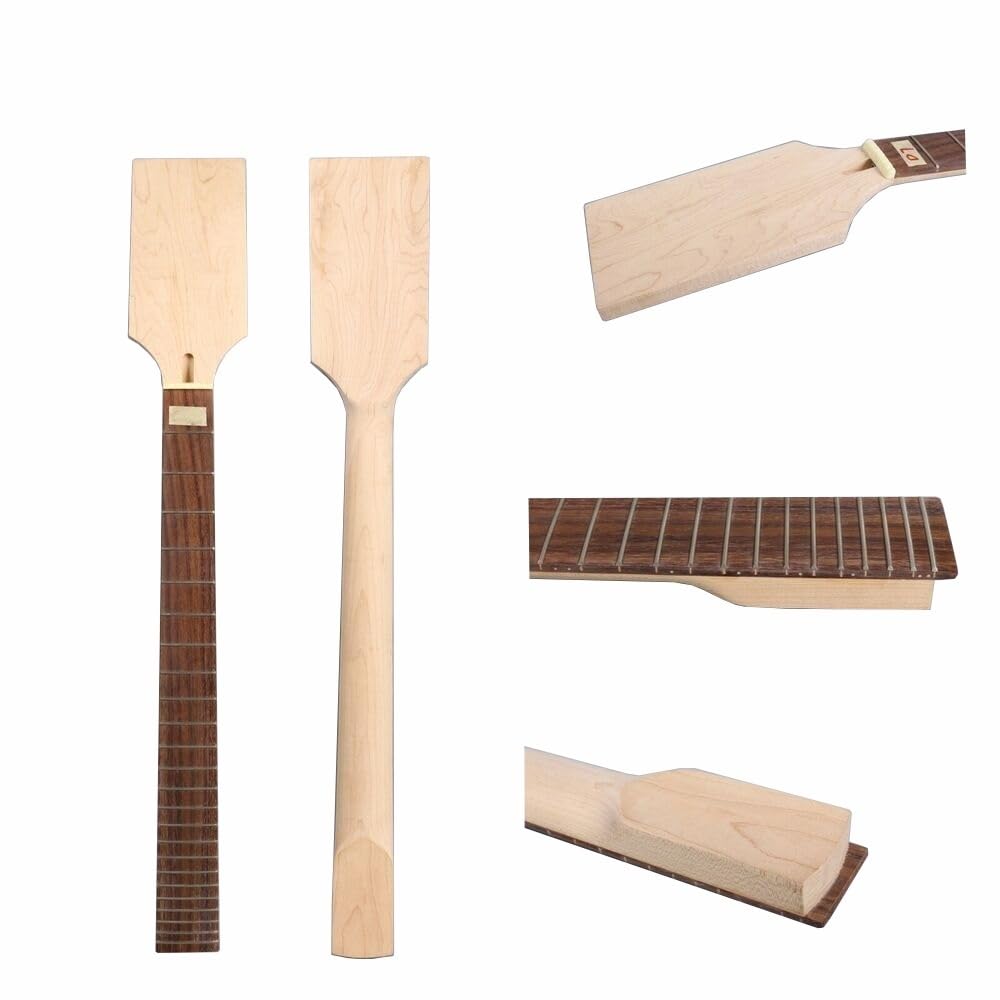 Gryf Gitary 24 Progi 30 Cali Klonowe Palisander Podstrunnica Paddle Head Skala Szyi